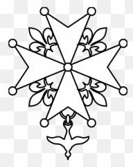 Huguenot Cross - Wikipedia Huguenot Cross Emoji,Is There A Bavarian Flag Emoji