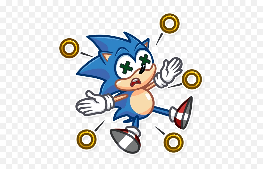 Sonic - Telegram Sticker Sonic Stickers Telegram Emoji,Sanic Emoji