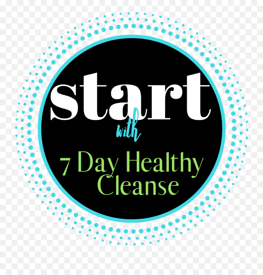 7 Day Healthy Cleanse - Dot Emoji,Cleansing Gl Emotion