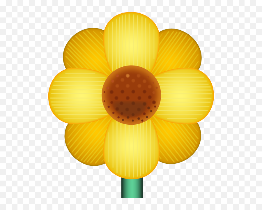 1005298 Emoji Clipart Sunflower - Yellow Flower Emoji Png,Sunflower Emoji
