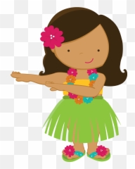 Download Pizza Clipart Hawaiian Pizza - Hawaiian Clipart Png Luau Birthday Party Invitations Emoji,Hawaiian Emojis