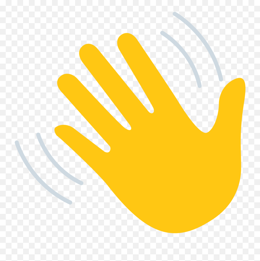 Theoportal - Language Emoji,Waving Hand Emoji Vector