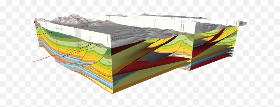 State - Geologic Cross Section 3d Emoji,Geoscience Emotion Street Art