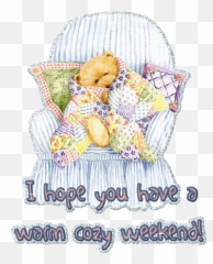 Warm Cozy Weekend - Have A Cozy Weekend Emoji,A Garden Of Emotions Have A Good Day