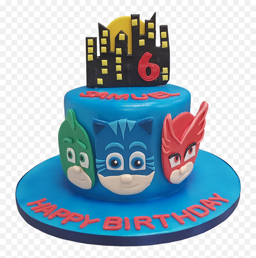 All Cakes U2013 Me Shell Cakes - Pj Mask Cake Png Emoji,Emoticon Cake Bunny
