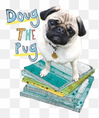Reading Dog Doug The Pug The Therapy Dog - Pug Emoji,Dog Showing Emotion Tumblr