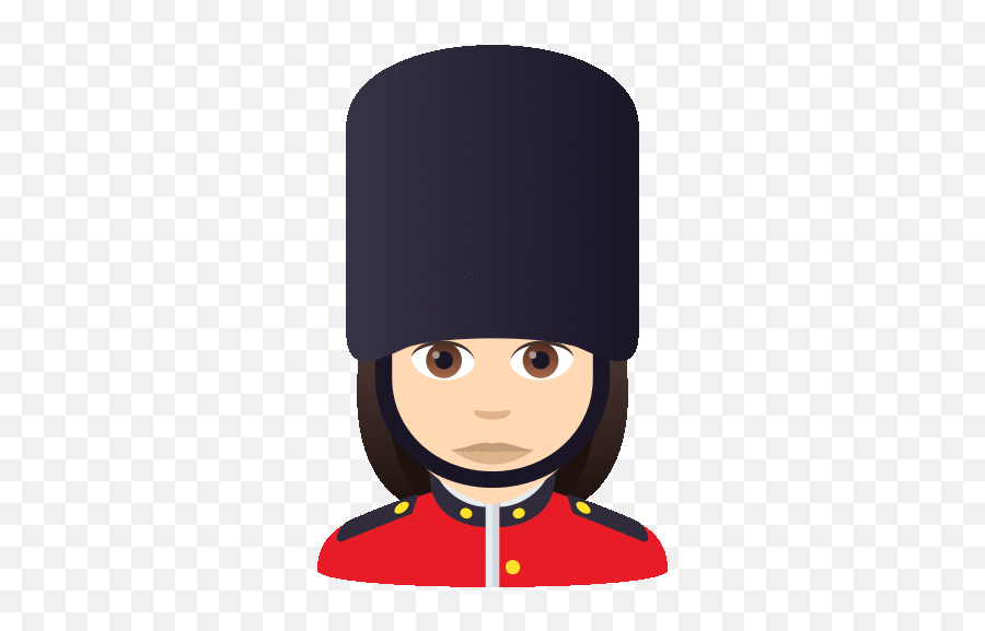 British Guardsman Joypixels Gif - Bearskin Emoji,British Flag And Queen Emoji