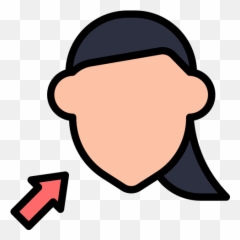 Face Visage Countenance Lineament Girl Free Icon Of Emoji,Emoticon Doubt Face