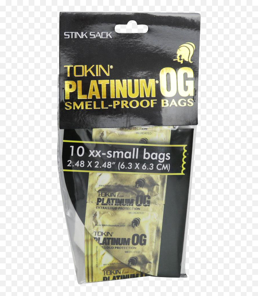 Stink Sack Tokin Platinum Og Bags - 10 Pack Emoji,Emoji For Smoky Mountain