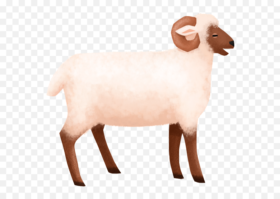 Sheep Illustration In Png Svg Emoji,Sheep Face Emoji