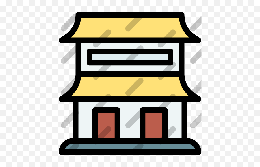 Temple Icon Iconbros Emoji,Japanese Kebab Emoji