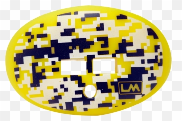 Digital Camo Fluorescent Yellow Lip - Dot Emoji,Duck Emoticon Text