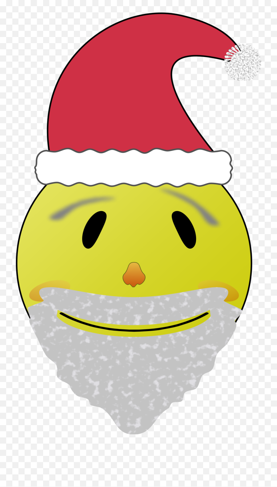 Smiley Face With Santa Hat Emoji - Clip Art Library Clip Art,Santa Emoji