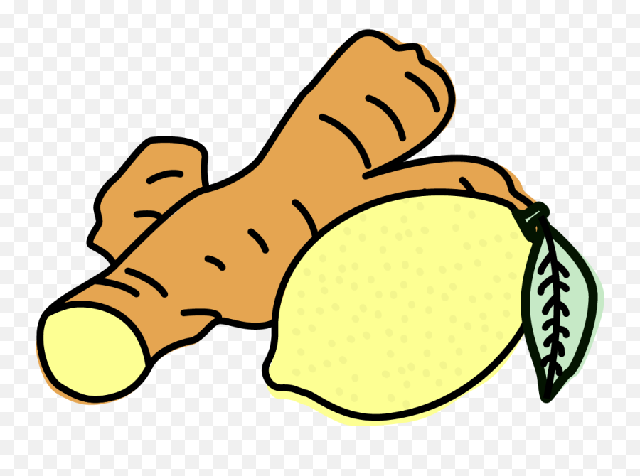 Lemon U0026 Ginger Ice Cream - Sorbet Clipart Full Size Ginger Lemon Clip Art Emoji,Ginger Emoji
