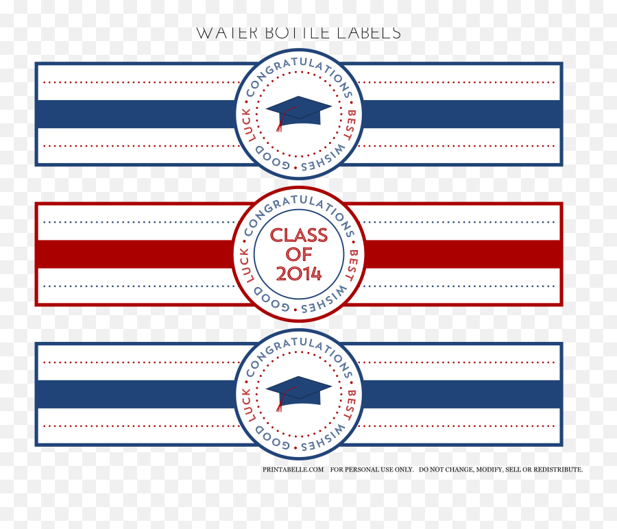 Download The Free Graduation Printables - Graduation Free Printable Water Bottle Labels Template Emoji,Emoji Water Bottle Labels