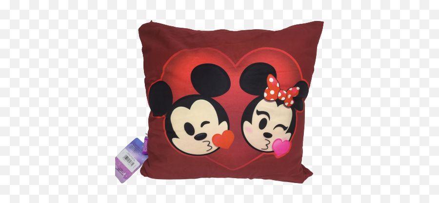 Almofada Fibra Veludo 40x40cm Mickey - Decorative Emoji,Almofada De Emoji