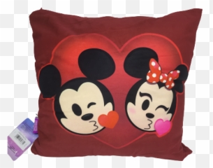 Almofada Fibra Veludo 40x40cm Mickey - Decorative Emoji,Almofada De Emoji