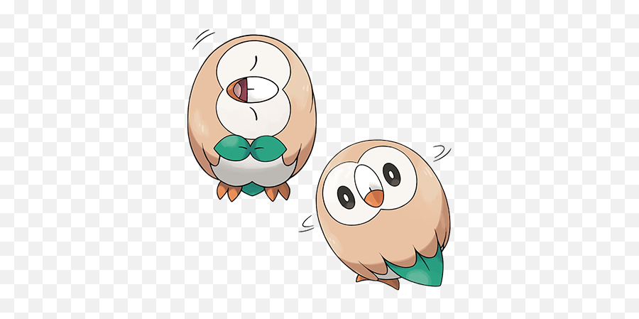 Pokemon Sun Moon Rowlet Transparent Png - Pokemon Sun And Moon El Rowlet Emoji,Rowlet Emoji