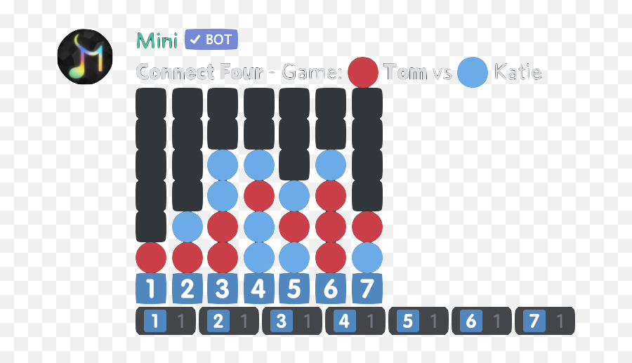 Mini - Dot Emoji,Connect Four Emojis