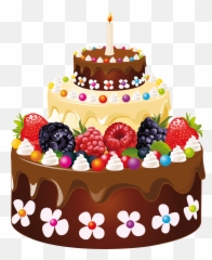 Free Transparent Birthday Cake Png - Cake Images Hd Png Emoji,Cake Emoji Png