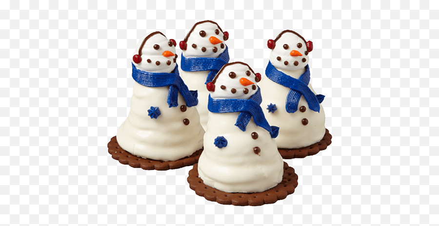 Snowmen Ice Cream Novelty Lil Snowmen - Snowman Ice Cream Cake Emoji,Snowman Emoji