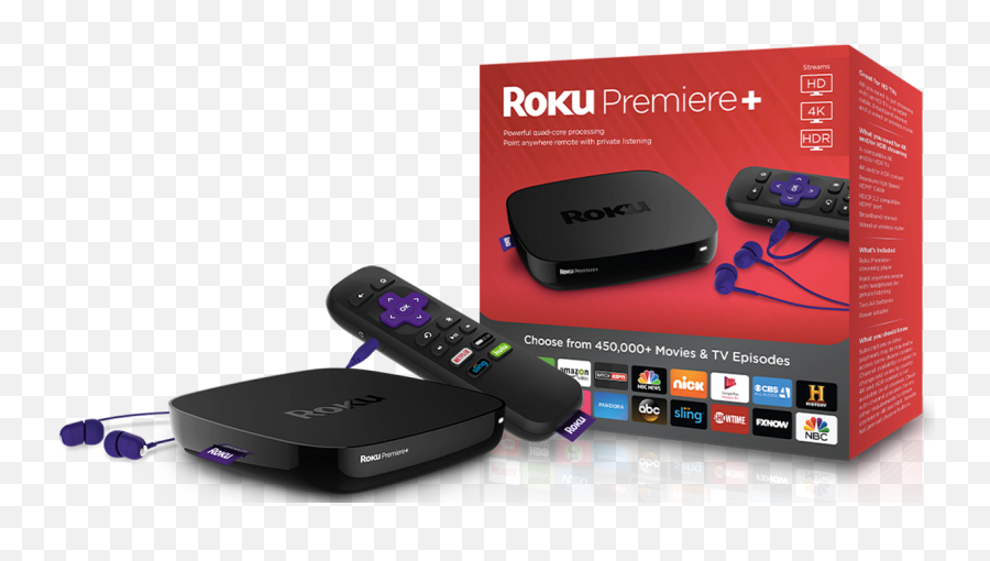 Roku Premiere - Powerful Streaming Stunning 4k And Hdr Emoji,Emotion 3.5inch Portable Media Dvd Player