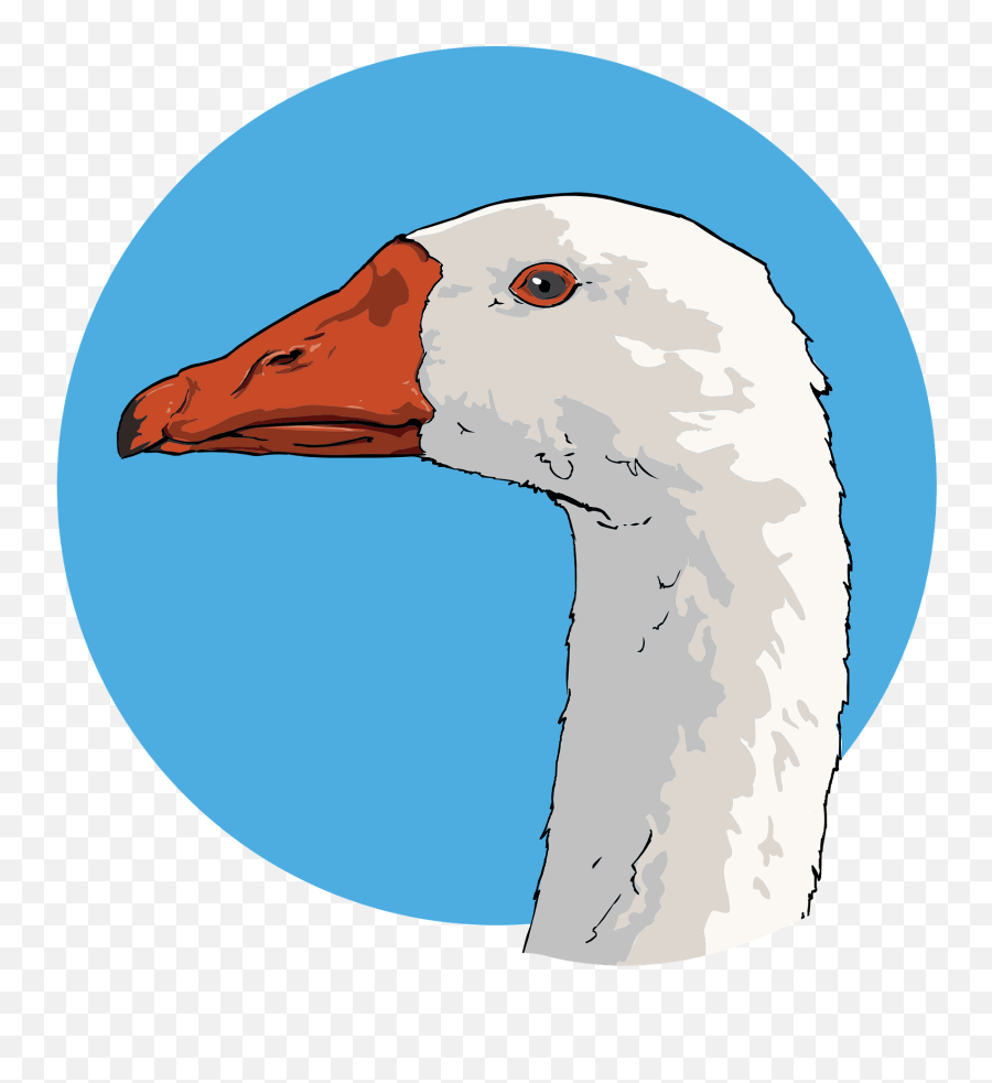 Goose Head Clipart - Hunter And Geese Story Emoji,Canadian Goose Emoji