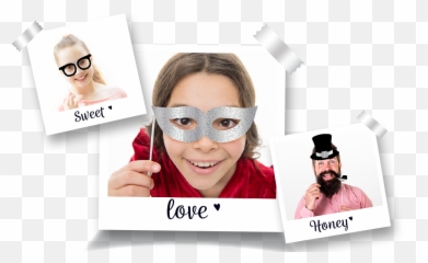 Fully Assembled Photo Booth Props With Real No - Mess Glitter For Adult Emoji,Emoji Hanging Decorations