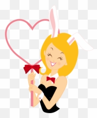Girl Bunny Heart Icon - Hot Girl Icon Png Emoji,Sexy Girl Emoji