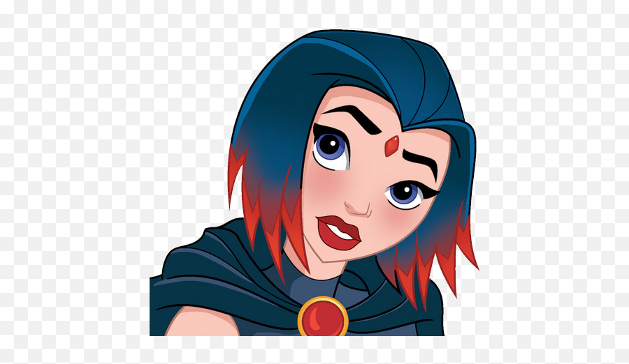 Raven - Raven Dc Super Hero Girls Characters Emoji,Hero With Emotion Power