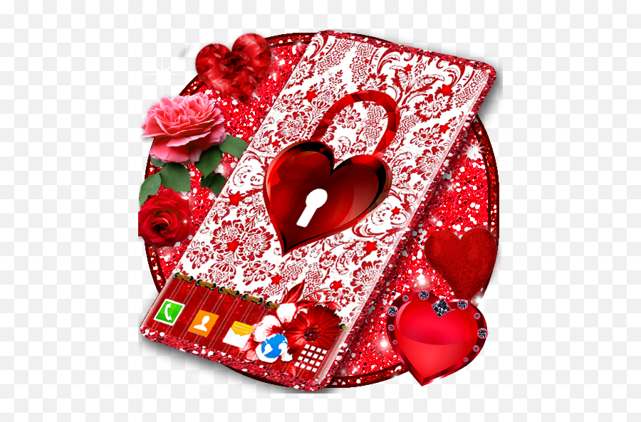 Love Live Wallpapers 3d Hearts 4k - 3d Love Emoji,3d Animated Emojis For Android