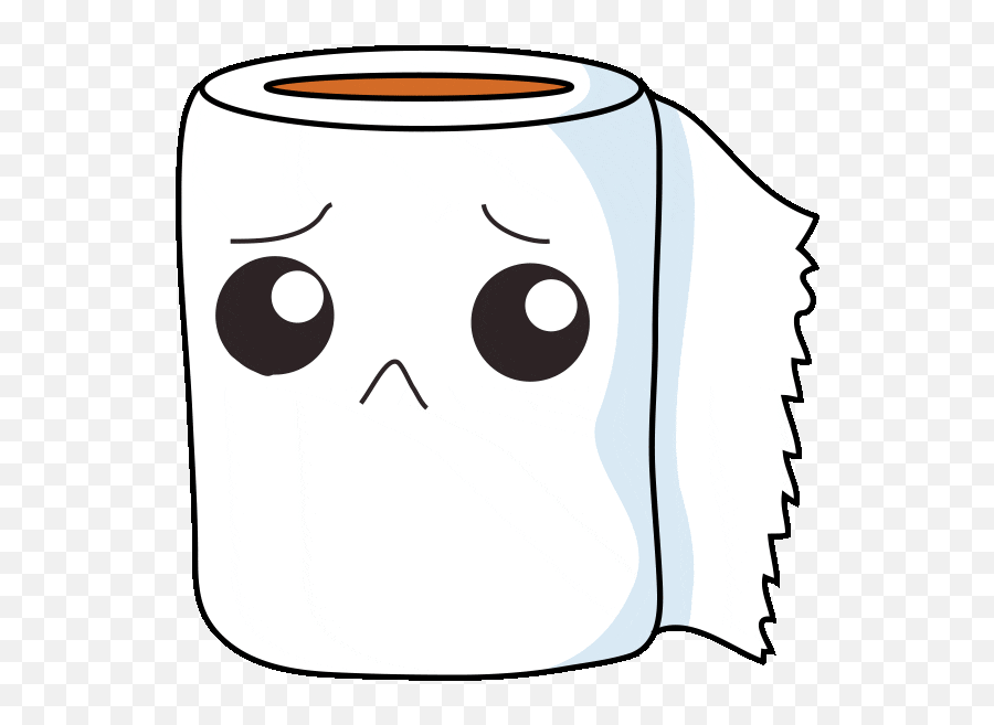 Toilet Paper Stickers For Android Ios - Toilet Paper Animated Gif Emoji,Toilet Emoji