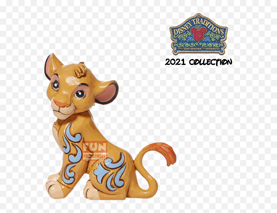 Disney Traditions Simba Mini Figurine - Jim Shore Lion King Disney Traditions Emoji,Simba Master Of Emotion