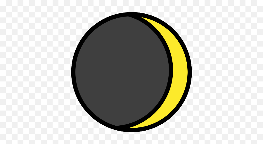 Waxing Crescent Moon Emoji - Dot,Cresent Moon Emoji