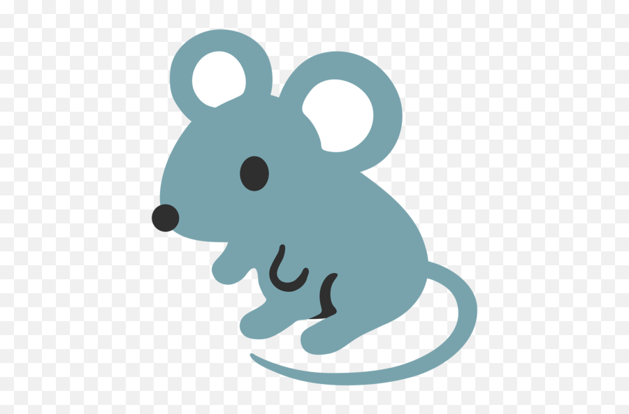 Mouse - Cute Clipart Rat Emoji,Rat In Love Emoji