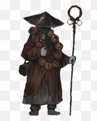 Clouded Monk - Lobotomy Corporation D 01 110 Emoji,Emotion Monk Statue