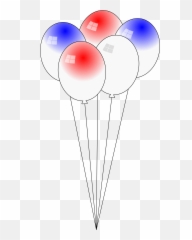Blue Balloons Png Svg Clip Art For Web - Dot Emoji,What Is The Emoji Balloon+corn