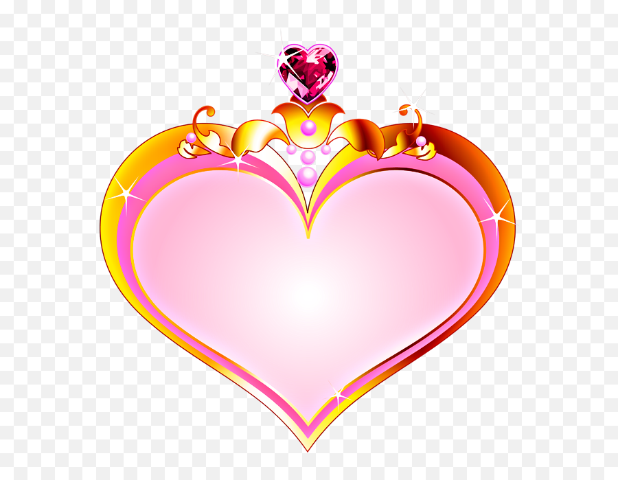 Heart - Princess Heart Clipart Emoji,Snapchat Queen Crown Emoji