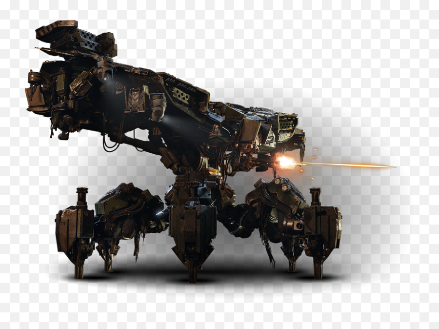 Seven Mammoth Tanks And Seven Avatar Warmechscommand - Horizon Zero Dawn Deathbringer Emoji,Wrath Emotion Wallpaper