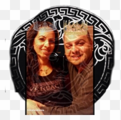 Versace Sticker - Tiara Emoji,Versace Emoji