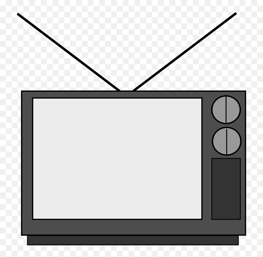 Free Smiling Face Black And White Download Free Smiling - Tv With Antenna Transparent Emoji,Roblox Emotions Cilpart
