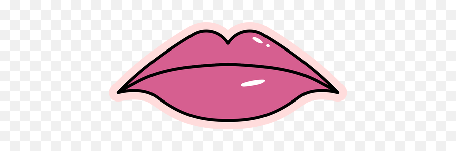 Vector Transparente Png Y Svg De - Girly Emoji,Emoticon De Labios