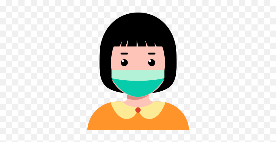 Mask Girl Coronavirus Protection Free Icon Of Coronavirus Emoji,Mascara Emoticon