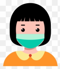 Mask Girl Coronavirus Protection Free Icon Of Coronavirus Emoji,Mascara Emoticon