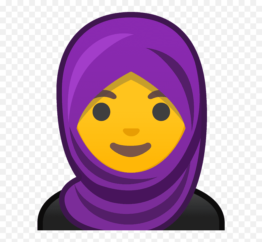 Download Movie Smiley Hijab The Android Emoji Hq Png Image - Emoji Girl Wear Hijab,Emoji Movie