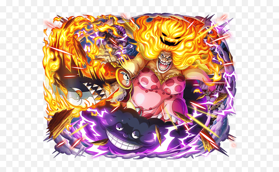 Madarau0027s Kurama Susanoo Vs Kaido And Big Mom - Battles Emoji,Kurama Reada Emotions