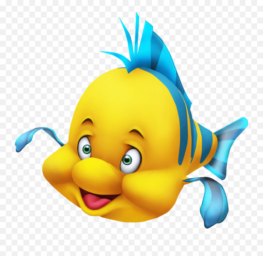 Flounder Walt Disney Characters The Little Mermaid Emoji,Bedknobs In Emojis