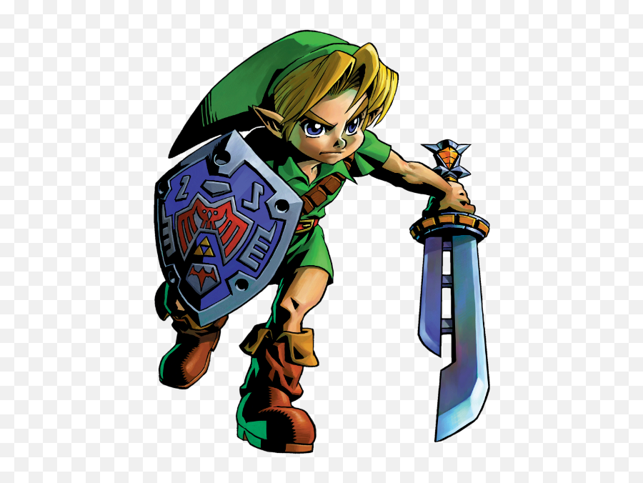 Obd Wiki - Character Profile Link Majorau0027s Mask Emoji,Zelda Triforce Heroes Emotions