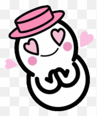Cute Snowman Sticker - Cute Snowman Winter Discover Emoji,Snwman Emoji
