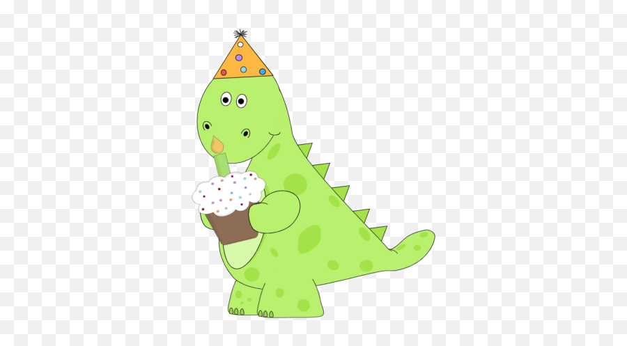 Dinosaur Birthday Cupcakes Png U0026 Free Dinosaur Birthday - Birthday Dinosaur Clipart Png Emoji,Emoji Cupcake Wrappers